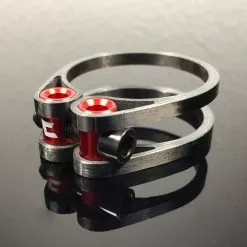 Ceetec® SC C1 Carbon UD Black/red 34.9mm Sattelstützenklemme