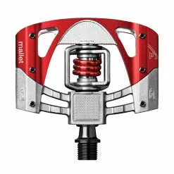 Crankbrothers Mallet 3 Raw/red Pedale