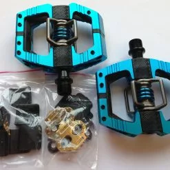 Crankbrothers Mallet E Enduro Electric Blue Pedale -Shimano-Laden crankbrothers mallet e electric blue 2 scaled