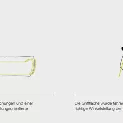Ergon GE1 Evo Slim Factory Frozen Stealth Lenkergriffe -Shimano-Laden ergon ge1 evo slim factory 0