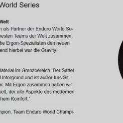 Ergon SM Enduro Pro Titanium Men Stealth M/L Sattel -Shimano-Laden ergon sm enduro pro titanium men stealth sattel 5 14640 5