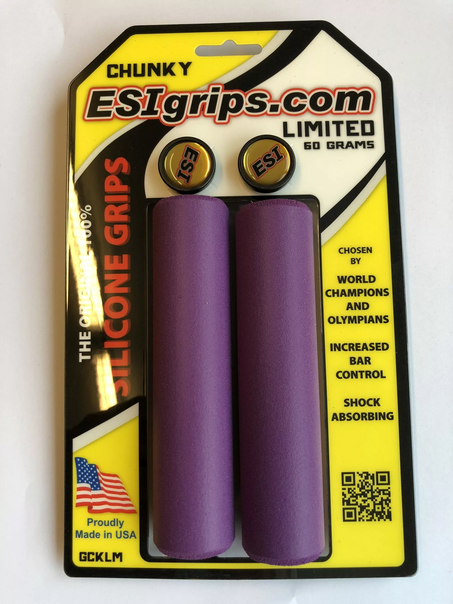 ESI Grips Chunky Purple Limited Edition Lenkergriffe 1 ESI Grips Chunky Purple Limited Edition Lenkergriffe