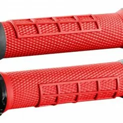 ODI Elite Flow Lock-ON Grips Red Lenkergriffe