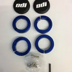 ODI Lock Jaw Clamps Klemmringe - Set Blue