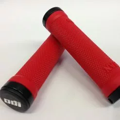 ODI Ruffian Lock-On Grips Bright Red Lenkergriffe