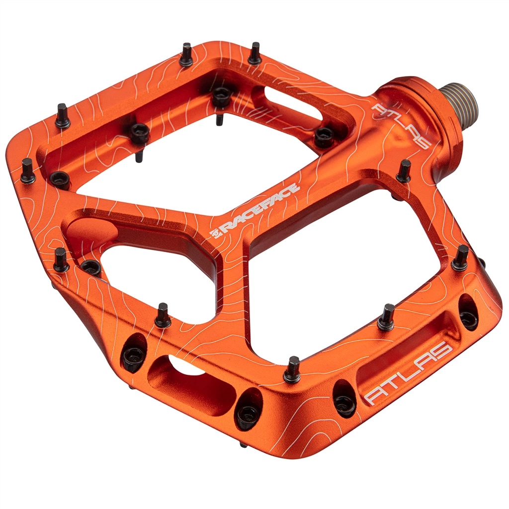 Race Face Atlas V2 Orange Pedal 1 Race Face Atlas V2 Orange Pedal