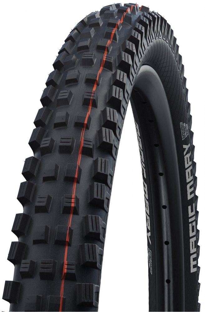 Schwalbe Magic Mary Addix Soft Super Trail SnakeSkin Tubeless Easy E-50 27.5x2.60 Reifen 1 Schwalbe Magic Mary Addix Soft Super Trail SnakeSkin Tubeless Easy E-50 27.5x2.60 Reifen