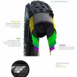 Schwalbe Magic Mary Addix Ultra Soft Super Gravity SnakeSkin Tubeless Easy E-50 29x2.40 Reifen -Shimano-Laden schwalbe super downhill 0 23158 4
