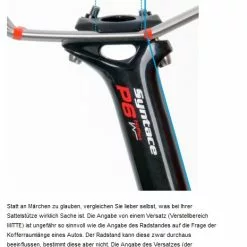 Syntace P6 Carbon Hiflex 30.9/400mm Di2 Ready Sattelstütze -Shimano-Laden syntace p6 carbon highflex 2 3902 2 13098 2 18910 2