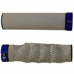 TMR Designs Imprint Grips Standard Magnesium/blau Lenkergriffe