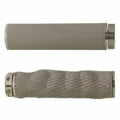 TMR Designs Imprint Grips Premium Magnesium/silber Lenkergriffe